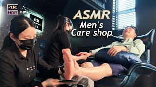 ASMR: 프리미엄 발각질제거와 손톱정리로 손 발이 빛이 나는 남성전문 네일케어샵 | DK옴므 | Relaxing Men's care nail shop | 손 마사지, SPA