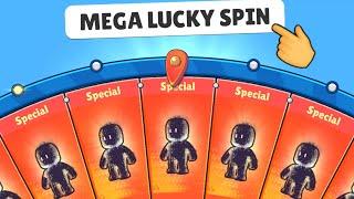 MEGA LUCKY SPIN  TIME ENDED - Stumble Guys BLOCK DASH Legendary