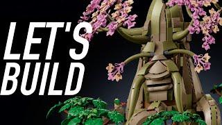 Let's Build The LEGO Great Deku Tree set - LIVE || The Burger Stream