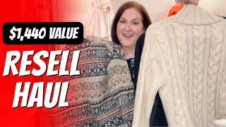 RESELL HAUL WORTH UP TO $1,440! BOLO BRANDS, CASHMERE AND ODDITIES - FULL-TIME EBAY RESELLER