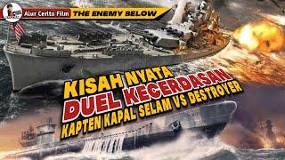 DUEL CERDAS !! KAPTEN KAPAL SELAM VS KAPAL DESTR0YER | Alur Cerita Film Kapal Perang