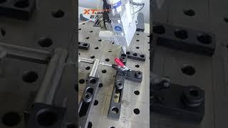 3D robot arm fiber laser welding machine for parts of water tap