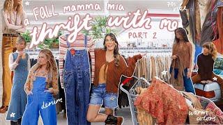 a *FALL* MAMMA MIA inspired THRIFT WITH ME  *the PART 2 you've been waiting for!*