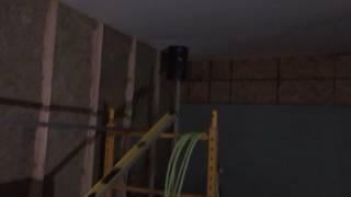 Basement ceiling drywall