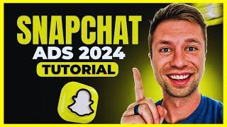 Snapchat Ads Tutorial 2024 For Beginners [Free Cheat Sheet Included]