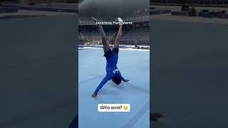 Simone Biles vs. Frederick Richard  (via @Frederick Richard/TT) #shorts