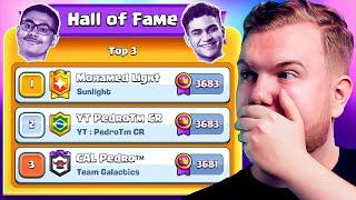 MOHAMED LIGHT VS PEDRO FOR THE #1 FINISH IN SEASON END! - Clash Royale