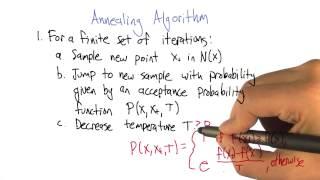 Annealing Algorithm - Georgia Tech - Machine Learning