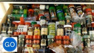 Organizing Spices the Quick and Easy Way: Kitchen Organization