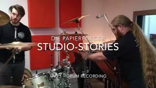 Papierflieger Studio-Stories Drum Recording