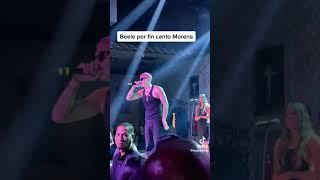 #santodomingo #beéle #envivo Beéle Cantando Morena por primera vez en vivo