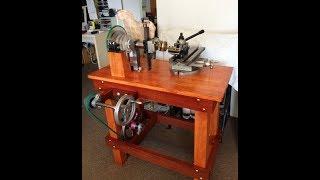 Rose engine homemade, tour a guillocher