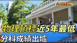 分科測驗成績出爐 物理頂標近5年最低 |【民生八方事】| 2022072702 @gtvnews27