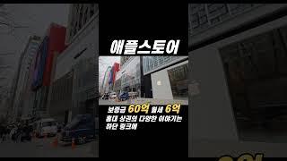 홍대 애플.올리브영.무신사 임대료는 얼마? #상가임대료 #부동산상가