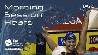 RELIVE | #Swimming WORLD CUP 2022 | Indianapolis| Heats | Day 1