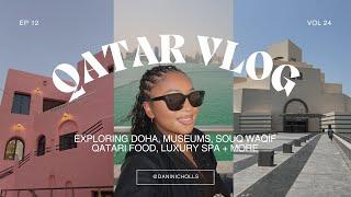 SOLO TRIP TO DOHA, QATAR️| luxury hotel & spa, museums, traditional food, souq waqif, gold shopping