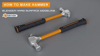 Make A Hammer In Blender | Blender Modeling | Blender Tutorial