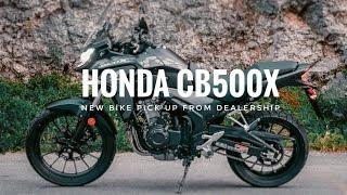 HONDA CB500X pick up