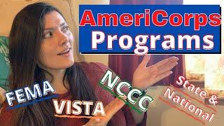 AmeriCorps Programs and Opportunities