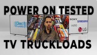 Source Liquidation TVs by the Truckload