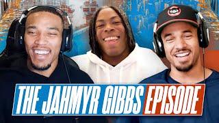 Jahmyr Gibbs on D-Mo letting him get 1-YD TD, Meeting Amon-Ra, Georgia Tech to Alabama & More