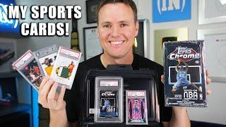 WHAT’S INSIDE MY SPORTS CARD COLLECTION?!