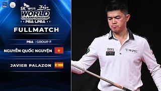 FULLMATCH: Javier PALAZON vs Nguyen Quoc Nguyen | PBA - GROUP F| SK JEJU PBA-LPBA World Championship