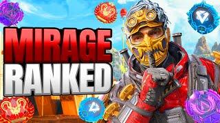 High Level Mirage Ranked Gameplay - Apex Legends (No commentary)