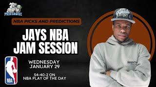 NBA Picks & Predictions Wednesday 1/29/25 | Jay's NBA Jam Session