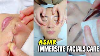 Immersive ASMR skin care Miss ~Super enjoyable experience of facial care, come to enjoy it