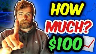 How Much I Made Swing Trading With $100 (Ep.1) 2022