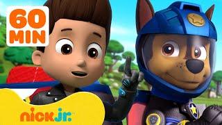 PAW Patrol's Chase & Ryder Have Action-Packed Adventures! | 1 Hour Compilation | Nick Jr.