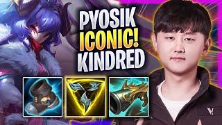 PYOSIK BRINGS BACK HIS ICONIC KINDRED! - KT Pyosik Plays Kindred JUNGLE vs Lee Sin! | Season 2024