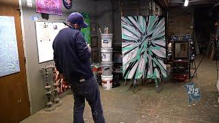 Seper Torcasio: Local artist uses graffiti to create abstract art