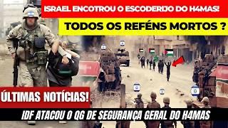 O "Batalhão Kfir" israelense ENCONTROU a base secreta da Brigada Al-Qassam e CAPTUROU 69 militantes!