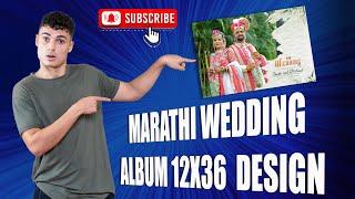 Marathi Wedding Album Design I Wedding Album Design I Dream Stories Graphics 2025