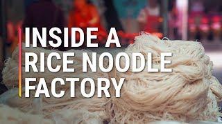 Inside A Rice Noodle Factory