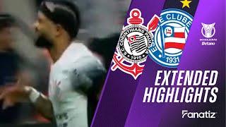 Corinthians vs. Bahia 3-0 I Game Highlights I Brasileirão 2024