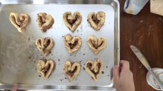 Heart Cinnamon Rolls