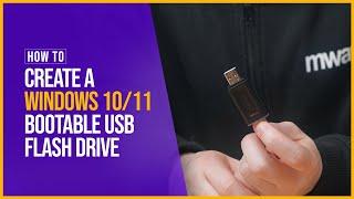 How to create a Windows 10/11 Bootable USB Flash Drive