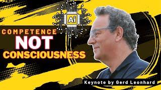 Artificial Intelligence: Humans and/with/vs Machines? Powerful Keynote Talk Futurist Gerd Leonhard