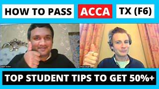 ⭐️ HOW TO PASS ACCA TX (F6) EXAM - TOP STUDENT TIPS TO HELP YOU PASS! ⭐️ | ACCA F6 | ACCA Taxation |