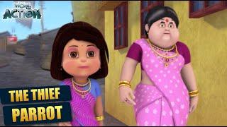 Vir और Gintu क्यो बने Ladki? | 47 | Hindi Kahani | Wow Kidz Action | The Theif Parrot | #spot