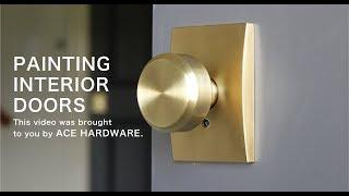 How to Paint Interior Doors