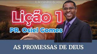 SUBSÍDIO EBD Lição 1 – As promessas de Deus (Pr. Osiel Gomes)