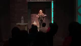 Andi Ambrose calls out fellow comedian who said she was "surprisingly agile"