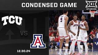 TCU vs. Arizona Condensed Game | 2024-25 Big 12 Men's Basketball