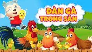 Đàn Gà Trong Sân - Bé Candy Ngọc Hà | Liên khúc Nhạc Thiếu Nhi Vui Nhộn Wolfoo Hay Nhất [4K]