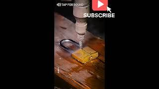 Using a Waterjet to Cut a LockPartner: MAI Manufacturing"#shorts  #subscribe #youtube  #ytshorts