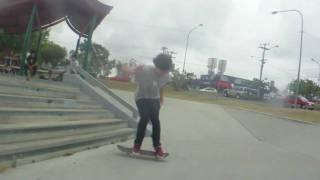 Dad throwin it down